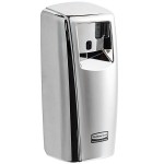 Rubbermaid® 1793536 Microburst 9000 LCD Chrome Metered Aerosol Air Freshener System Rubbermaid® 1793536 Microburst 9000 LCD Chrome Metered Aerosol Air Freshener System