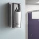 Rubbermaid® 1793536 Microburst 9000 LCD Chrome Metered Aerosol Air Freshener System Rubbermaid® 1793536 Microburst 9000 LCD Chrome Metered Aerosol Air Freshener System