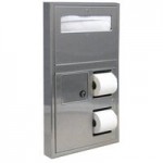 Bobrick B-7685 ClassicSeries Surface-Mounted Toilet Tissue Dispenser with Bright Polished Finish