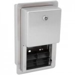 Bobrick B-7685 ClassicSeries Surface-Mounted Toilet Tissue Dispenser with Bright Polished Finish