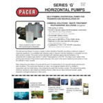 Pacer Pumps G Series GNOK11/2/2EL-D2.0C Self-Priming Centrifugal Pump with Strain Basket - 100 GPM