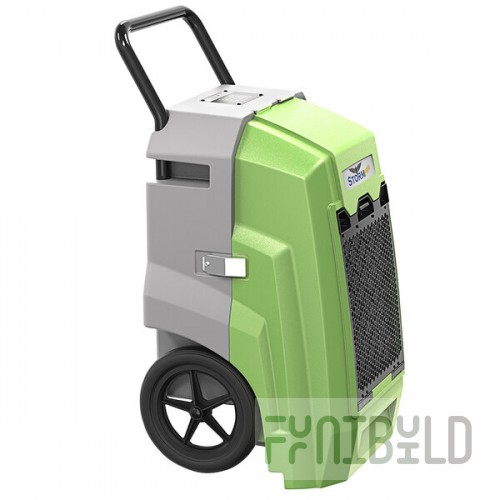 AlorAir Storm Pro 85 Green Smart Wi-Fi Enabled Commercial Dehumidifier with Pump - 115V
