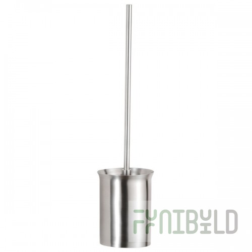 Bobrick B-5446 Toilet Bowl Brush and Holder with Bright Polish Finish