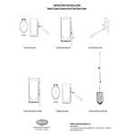 Bobrick B-5446 Toilet Bowl Brush and Holder with Bright Polish Finish