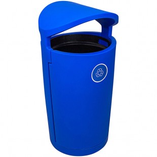 Busch Systems Euro 104423 36 Gallon LDPE Decorative Recyclables Receptacle Busch Systems Euro 104423 36 Gallon LDPE Decorative Recyclables Receptacle