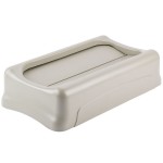 Rubbermaid® FG267360BEIG Slim Jim Beige Swing Rectangular Trash Can Drop Shot Lid Rubbermaid® FG267360BEIG Slim Jim Beige Swing Rectangular Trash Can Drop Shot Lid