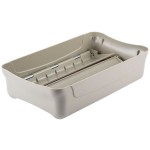 Rubbermaid® FG267360BEIG Slim Jim Beige Swing Rectangular Trash Can Drop Shot Lid Rubbermaid® FG267360BEIG Slim Jim Beige Swing Rectangular Trash Can Drop Shot Lid