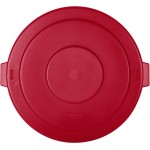 Carlisle 84105605 Bronco 55 Gallon Red Flat Round Trash Can Lid Carlisle 84105605 Bronco 55 Gallon Red Flat Round Trash Can Lid