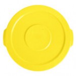 Lavex 10 Gallon Orange Round High Visibility Commercial Trash Can Lid Lavex 10 Gallon Orange Round High Visibility Commercial Trash Can Lid