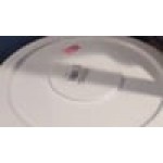 Lavex 10 Gallon Orange Round High Visibility Commercial Trash Can Lid Lavex 10 Gallon Orange Round High Visibility Commercial Trash Can Lid