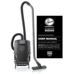 Hoover CH93600 Cordless Backpack Vacuum Kit with 10 Bags, 8.0 Ah Battery, and Charger - 40V