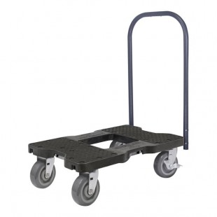 Snap-Loc E-Track Super-Duty 1,800 lb. Black Push Cart Dolly SL1800P6B Snap-Loc E-Track Super-Duty 1,800 lb. Black Push Cart Dolly SL1800P6B
