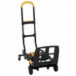Cosco 300 lb. Black and Yellow 2-in-1 Folding Multi-Position Hand Truck with Extendable Handle 12225YGB1E Cosco 300 lb. Black and Yellow 2-in-1 Folding Multi-Position Hand Truck with Extendable Handle 12225YGB1E