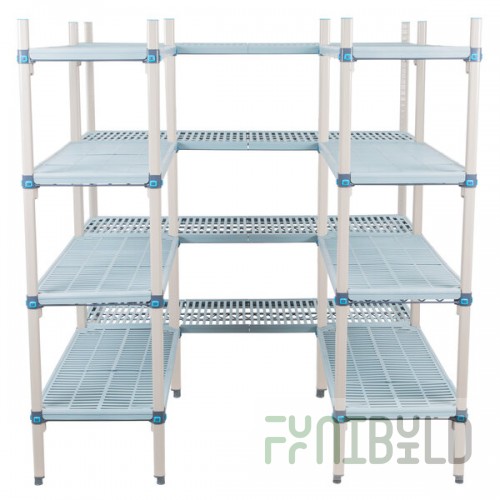 Metro MetroMax Q 6' x 6' Walk-In Shelving Unit Kit