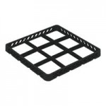 Vollrath TR13FF Traex® Full-Size Beige 9-Compartment 3 9/16