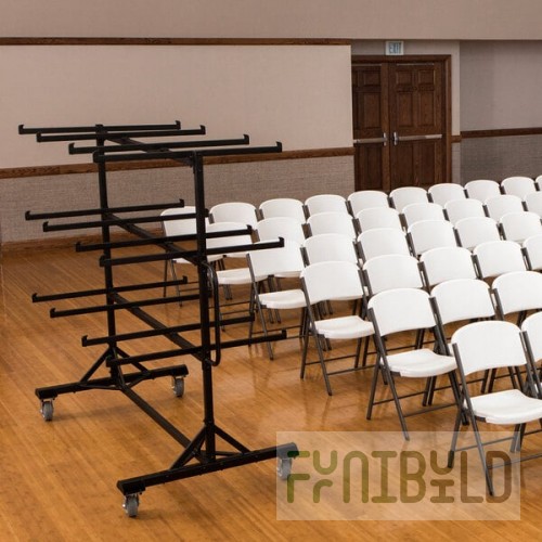 Lifetime 80669 Black Folding Chair Dolly