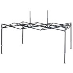E-Z Up END3ABK15KSP Endeavor Instant Shelter 10' x 15' Splash Canopy with Matte Black Frame E-Z Up END3ABK15KSP Endeavor Instant Shelter 10' x 15' Splash Canopy with Matte Black Frame