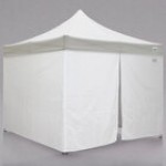 Caravan Canopy 21003305050 Displayshade 10' x 10' Black Light-Duty Commercial Grade Instant Canopy Deluxe Kit with Side Walls Caravan Canopy 21003305050 Displayshade 10' x 10' Black Light-Duty Commercial Grade Instant Canopy Deluxe Kit with Side Walls
