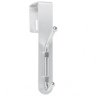Safco 4167 Chrome Plated Steel Double Over Panel Coat Hook
