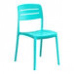 Lancaster Table & Seating Sol Coastal Blue Resin Side Chair Lancaster Table & Seating Sol Coastal Blue Resin Side Chair