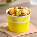 Choice 12 oz. Yellow Paper Frozen Yogurt / Food Cup - 1,000/Case Choice 12 oz. Yellow Paper Frozen Yogurt / Food Cup - 1,000/Case