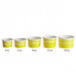 Choice 12 oz. Yellow Paper Frozen Yogurt / Food Cup - 1,000/Case Choice 12 oz. Yellow Paper Frozen Yogurt / Food Cup - 1,000/Case