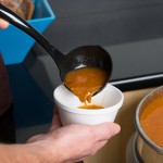 Sabert 4 oz. Black Disposable Polypropylene Ladle - 36/Case Sabert 4 oz. Black Disposable Polypropylene Ladle - 36/Case