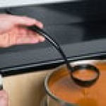 Sabert 4 oz. Black Disposable Polypropylene Ladle - 36/Case Sabert 4 oz. Black Disposable Polypropylene Ladle - 36/Case