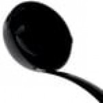 Sabert 4 oz. Black Disposable Polypropylene Ladle - 36/Case Sabert 4 oz. Black Disposable Polypropylene Ladle - 36/Case