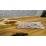 Choice Beige Heavy Weight Polystyrene Plastic Teaspoon - 100/Pack