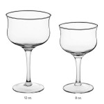 Acopa Deco 8 oz. Rose / Cocktail Glass - Sample
