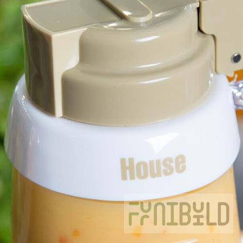 TableCraft CB3 Imprinted White Plastic 