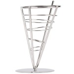 American Metalcraft SS59 Stainless Steel 1-Cone Basket - 5
