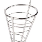 American Metalcraft SS59 Stainless Steel 1-Cone Basket - 5