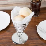American Metalcraft SS59 Stainless Steel 1-Cone Basket - 5