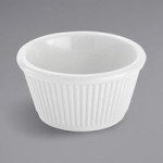 American Metalcraft BSKB811 Black Oblong Wire Basket with Ramekin Holders - 11