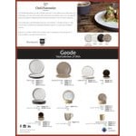 Chef & Sommelier Geode 1.25 oz. Charcoal Stackable Stoneware Ramekin by Arc Cardinal - 24/Case Chef & Sommelier Geode 1.25 oz. Charcoal Stackable Stoneware Ramekin by Arc Cardinal - 24/Case