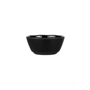Elite Global Solutions Tenaya 2.5 oz. Black Melamine Ramekin - 6/Case Elite Global Solutions Tenaya 2.5 oz. Black Melamine Ramekin - 6/Case
