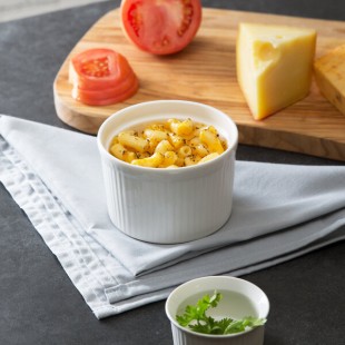 10 Strawberry Street WTR-4SUF Whittier 8 oz. White Porcelain Fluted Ramekin - 48/Case 10 Strawberry Street WTR-4SUF Whittier 8 oz. White Porcelain Fluted Ramekin - 48/Case