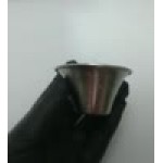 American Metalcraft 4 oz. Flared Rim Stainless Steel Sauce Cup - 12/Case