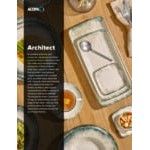 Acopa Architect 1.5 oz. Round Gray Porcelain Ramekin - 36/Case
