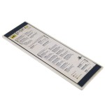 Menu Solutions WDPIX-BA Weathered Walnut 4 1/4 Menu Solutions WDPIX-BA Weathered Walnut 4 1/4