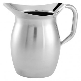 American Metalcraft DWPS64 Satin Finish 64 oz. Double Walled Bell Pitcher American Metalcraft DWPS64 Satin Finish 64 oz. Double Walled Bell Pitcher