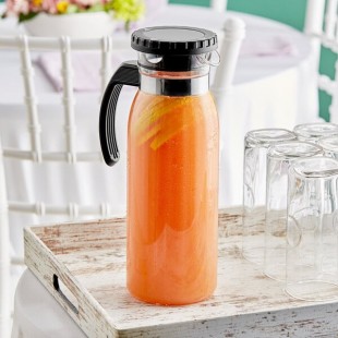 GET P-4050-CL 50 oz. Customizable Polycarbonate Pitcher with Lid GET P-4050-CL 50 oz. Customizable Polycarbonate Pitcher with Lid