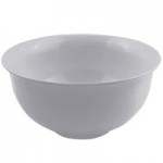 Bon Chef 9054 Queen Anne 10 Qt. Pewter-Glo Cast Aluminum Salad Bowl