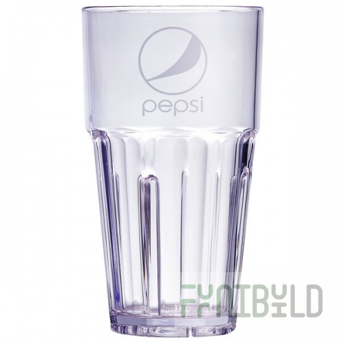 GET 9916-BP Bahama 16 oz. Blue Pepsi® SAN Plastic Tumbler - 72/Case