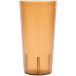Cambro 2000P153 Colorware 22 oz. Amber Customizable SAN Plastic Tumbler - 6/Pack Cambro 2000P153 Colorware 22 oz. Amber Customizable SAN Plastic Tumbler - 6/Pack