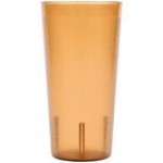 Cambro 2000P153 Colorware 22 oz. Amber Customizable SAN Plastic Tumbler - 6/Pack Cambro 2000P153 Colorware 22 oz. Amber Customizable SAN Plastic Tumbler - 6/Pack