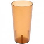 Cambro 2000P153 Colorware 22 oz. Amber Customizable SAN Plastic Tumbler - 6/Pack Cambro 2000P153 Colorware 22 oz. Amber Customizable SAN Plastic Tumbler - 6/Pack