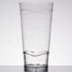 GET SW-1477-CL Stream 20 oz. Clear SAN Plastic Tumbler - 24/Case GET SW-1477-CL Stream 20 oz. Clear SAN Plastic Tumbler - 24/Case